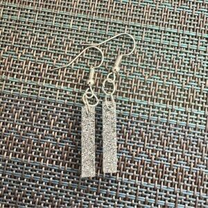 Resin Sparkle Earrings